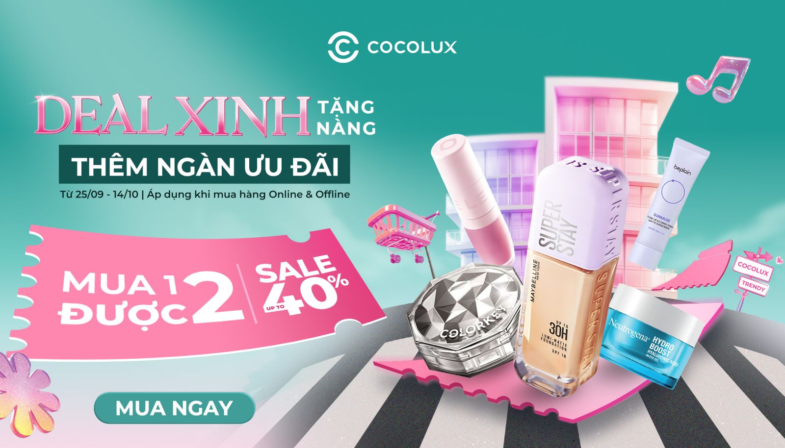 GIẢM SẬP SÀN 40% - QUÀ XINH TẶNG NÀNG